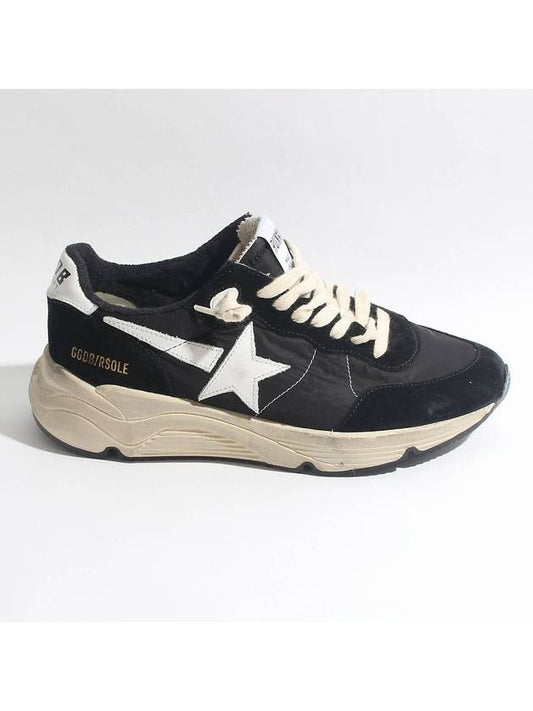 Men's Running Sole Low Top Sneakers Black - GOLDEN GOOSE - BALAAN 2