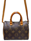 Women s M81085 Monogram Canvas Nano Speedy Tote Bag Strap - LOUIS VUITTON - BALAAN 1