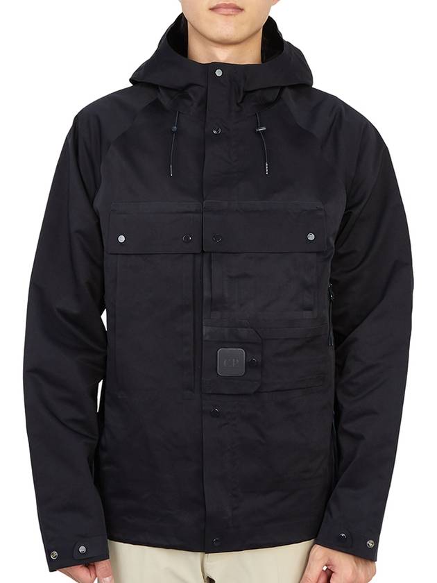 Metropolis AAC Hooded Jacket Navy - CP COMPANY - BALAAN 2