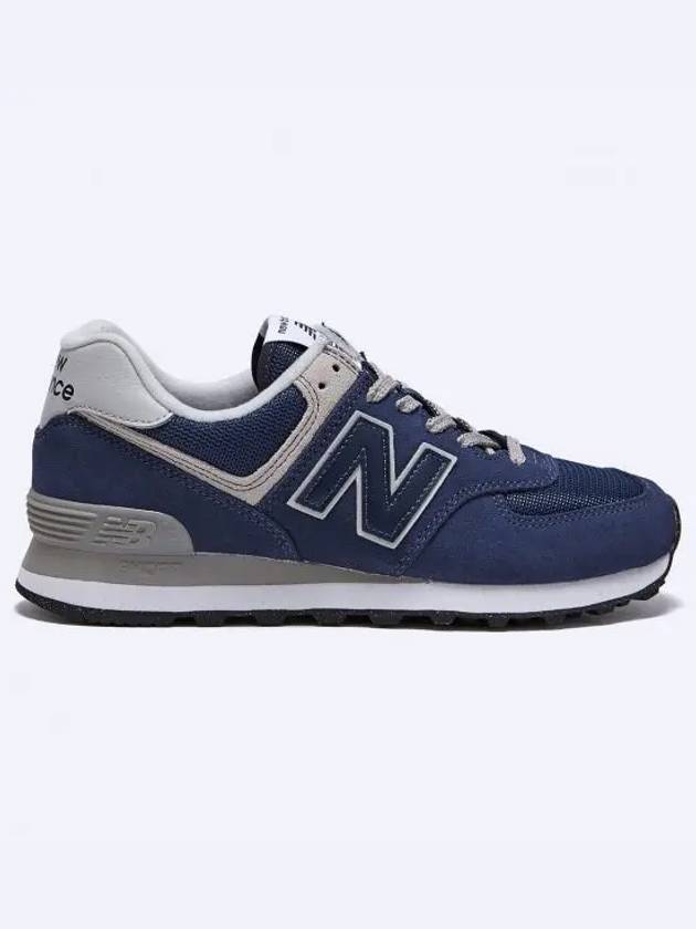 574 Classic Core Pack Low Top Sneakers Navy - NEW BALANCE - BALAAN 2