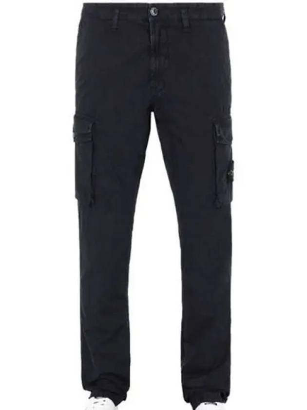 Wappen Patch Cargo Straight Pants Navy - STONE ISLAND - BALAAN 2