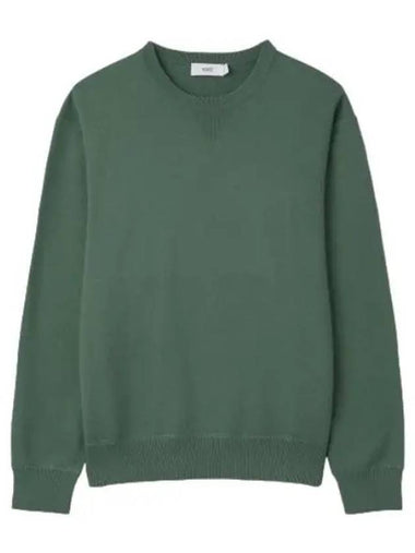 Knit Sweatshirt Dark Jade - CLOSED - BALAAN 1