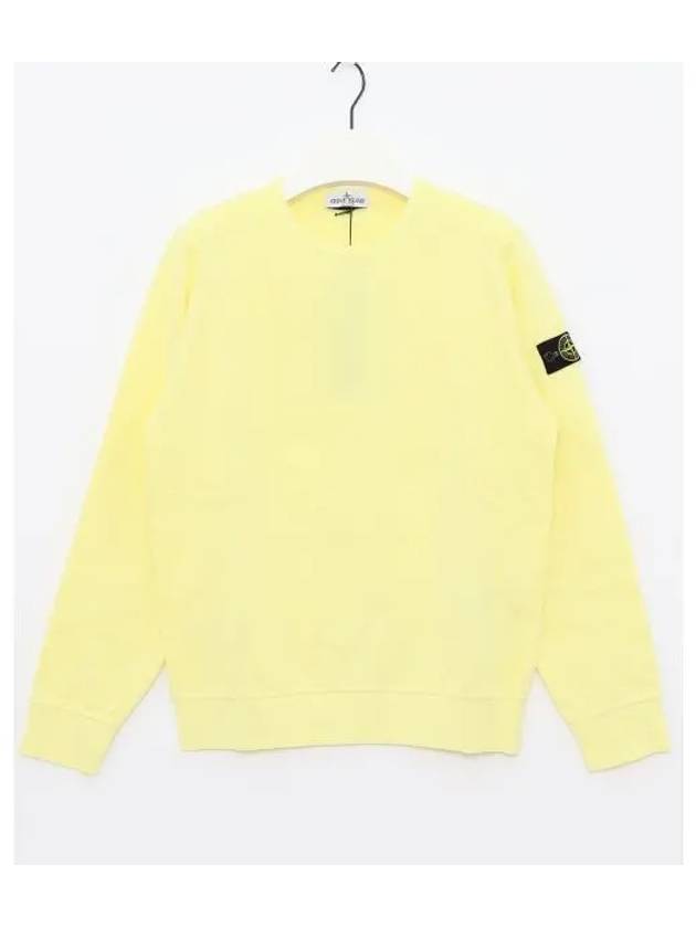 Kids Wappen Patch Basic Sweatshirt Orange - STONE ISLAND - BALAAN 2