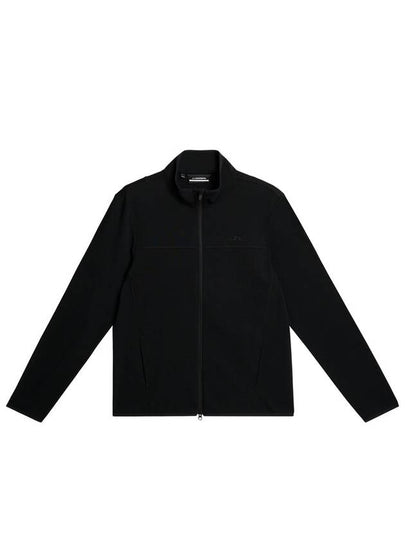 Bruno Mid Layer Zip-Up Jacket Black - J.LINDEBERG - BALAAN 2