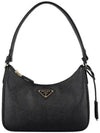 Re-Edition Saffiano Leather Mini Bag Black - PRADA - BALAAN 2