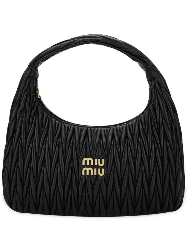 Women s Materasse Black Shoulder Bag 5BC132 N88 F0002 - MIU MIU - BALAAN 3