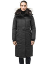 Women's Shera Hooded Long Parka Black - NOBIS - BALAAN 4