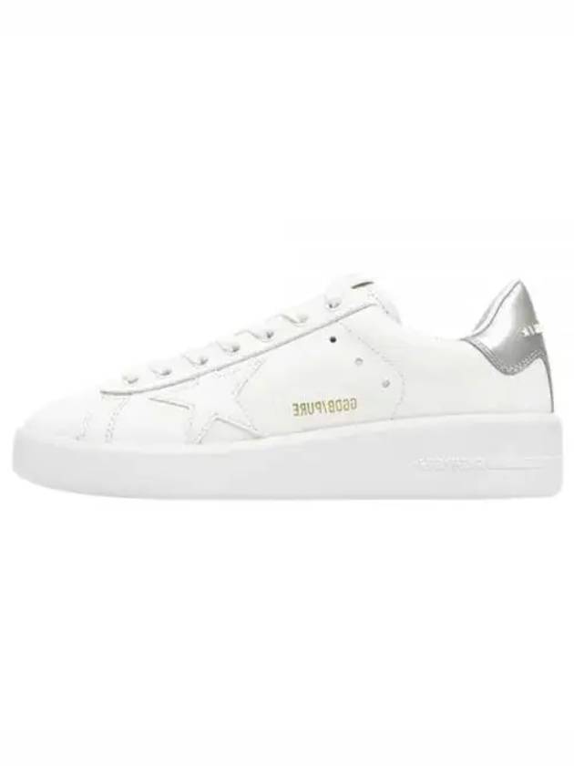 Women's Silver Tab Pure Star Low Top Sneakers White - GOLDEN GOOSE - BALAAN 2