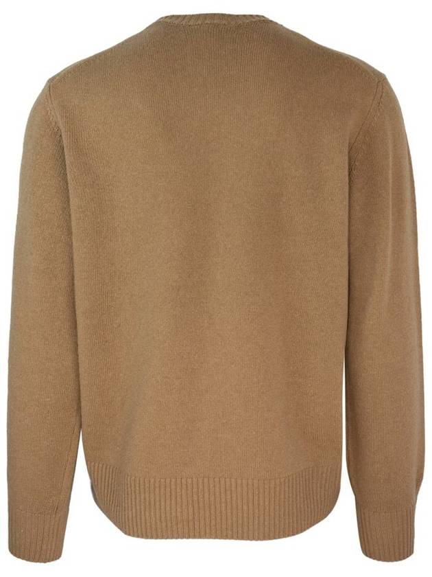 Basic Classic Fit Sweater Brown - LACOSTE - BALAAN 3