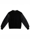 Men's Bow Bomber Hybrid Knit Top Black - J.LINDEBERG - BALAAN 2