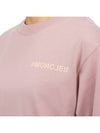 Logo Short Sleeve T-Shirt Pink - MONCLER - BALAAN 8