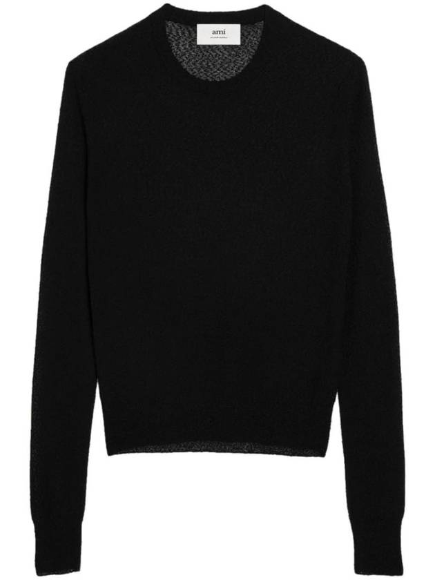 crew neck boucle jumper E24HKS037KN0044 - AMI - BALAAN 1