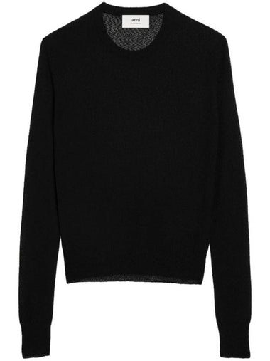 crew neck boucle jumper E24HKS037KN0044 - AMI - BALAAN 1