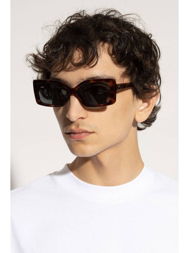 JACQUEMUS Sunglasses Brown - JACQUEMUS - BALAAN 4