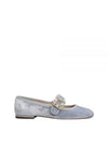 Tre Vivier Strass Buckle Baby Ballerina Sky - ROGER VIVIER - BALAAN 2