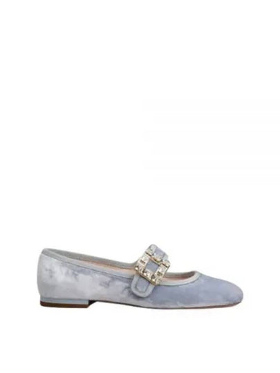 Tre Vivier Strass Buckle Baby Ballerina Sky - ROGER VIVIER - BALAAN 2