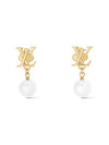 LV Iconic Louisa Earrings Gold - LOUIS VUITTON - BALAAN 2