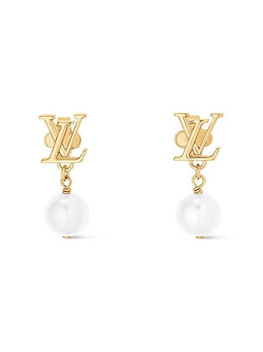 LV Iconic Louisa Earrings Gold - LOUIS VUITTON - BALAAN 2