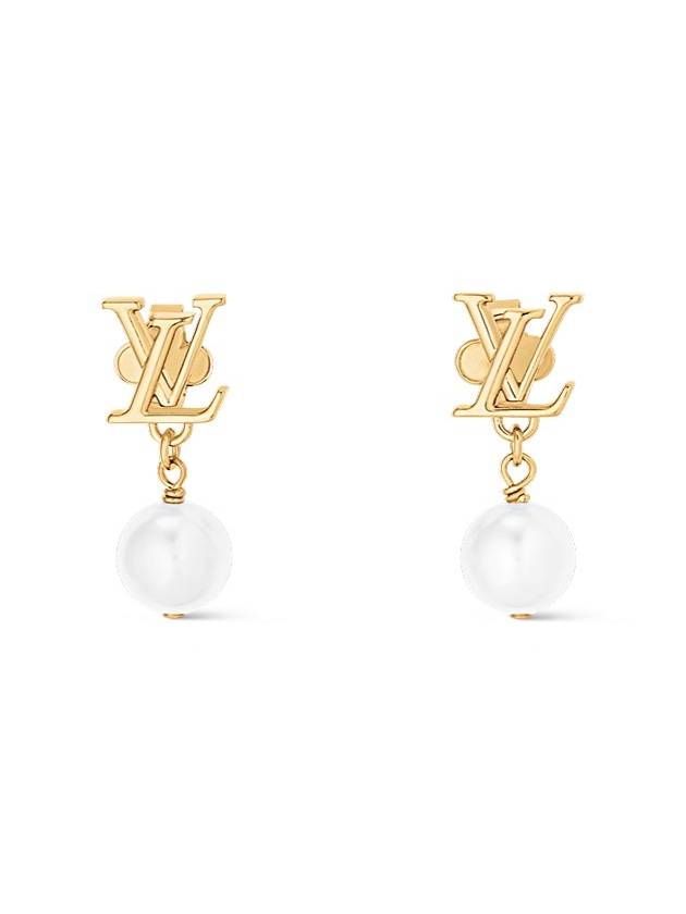 LV Iconic Louisa Earrings Gold - LOUIS VUITTON - BALAAN 2