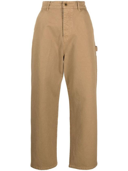 Garment Dyed Gabardine Straight Pants Cord - MIU MIU - BALAAN 1