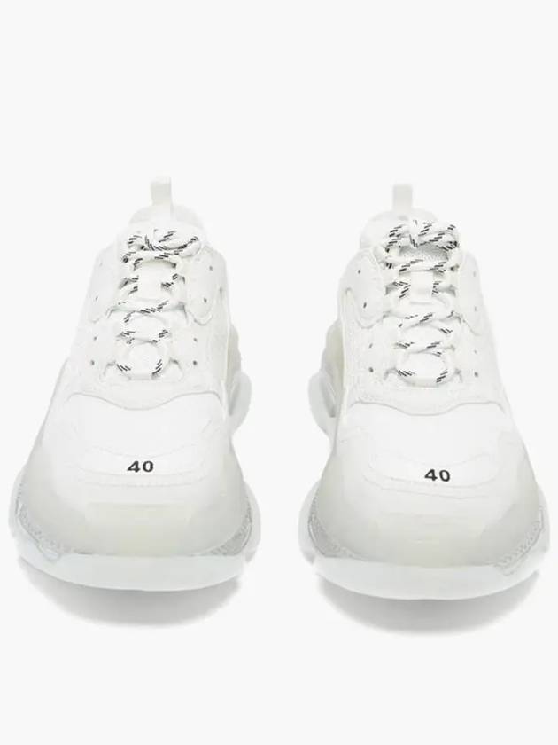 Triple S Triple Clear Airsole Mesh Sneakers White - BALENCIAGA - BALAAN 3