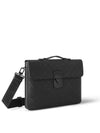 S Lock Monogram Brief Case Black - LOUIS VUITTON - BALAAN 4