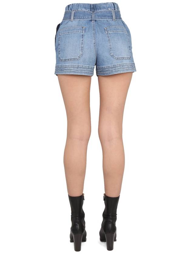 short pants 6D0107 3SPH064405 BLUE - STELLA MCCARTNEY - BALAAN 5