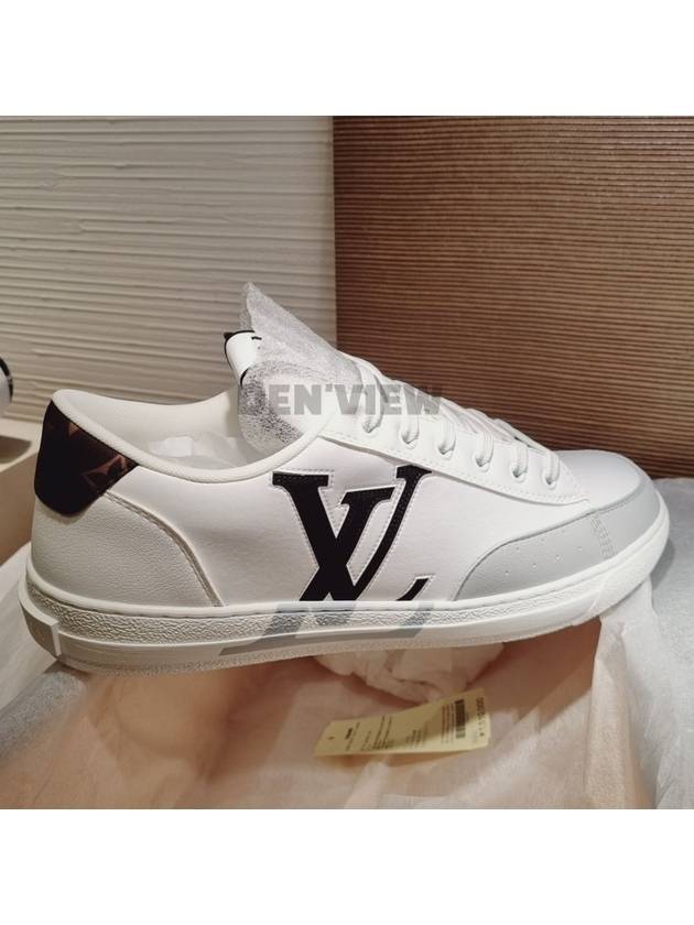 Charlie Logo Low Top Sneakers White - LOUIS VUITTON - BALAAN 5