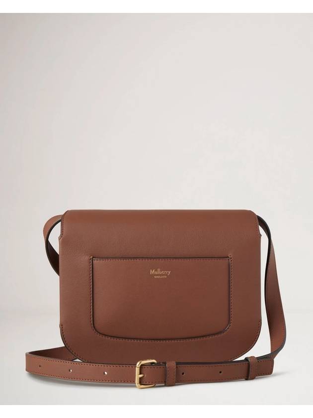 Pimlico Satchel Leather Cross Bag Brown - MULBERRY - BALAAN 4