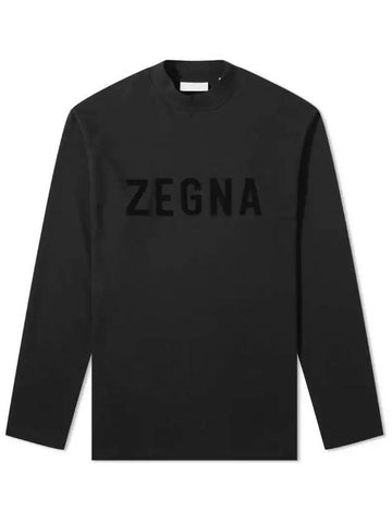 x Zegna Logo TShirt FZTS01 FZJ802 K09 - FEAR OF GOD - BALAAN 1