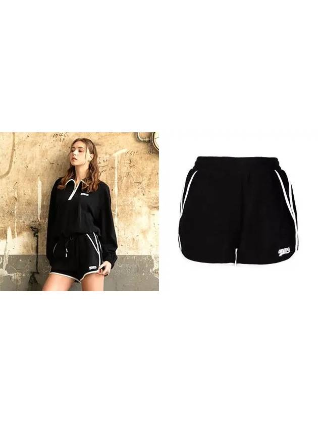 Golf Tennis Women Dolphin Pants Shorts Black - AVAVE - BALAAN 3