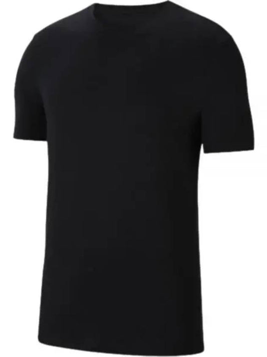 Men's Park 20 Swoosh Short Sleeve T-Shirt Black - NIKE - BALAAN 2