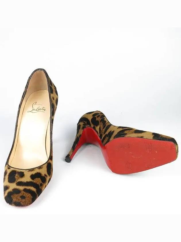 Leopard Calf Leather Pumps Women s Shoes 230MM - CHRISTIAN LOUBOUTIN - BALAAN 3