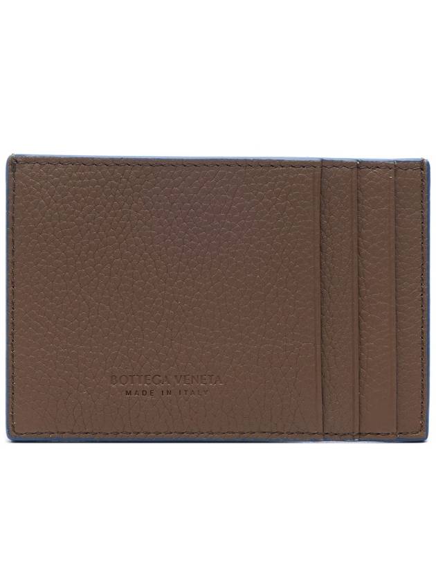 Intrecciato Leather Card Wallet Brown - BOTTEGA VENETA - BALAAN 5