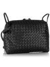 Nodini Intrecciato Cross Bag Black - BOTTEGA VENETA - BALAAN 4