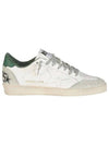 Ball Star Leather Low Top Sneakers White - GOLDEN GOOSE - BALAAN 2