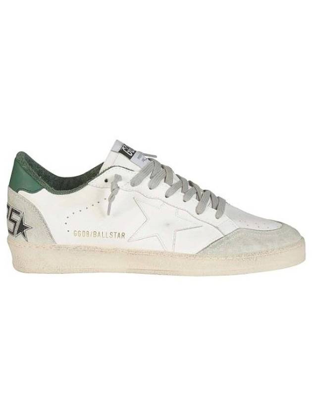 Ball Star Leather Low Top Sneakers White - GOLDEN GOOSE - BALAAN 2