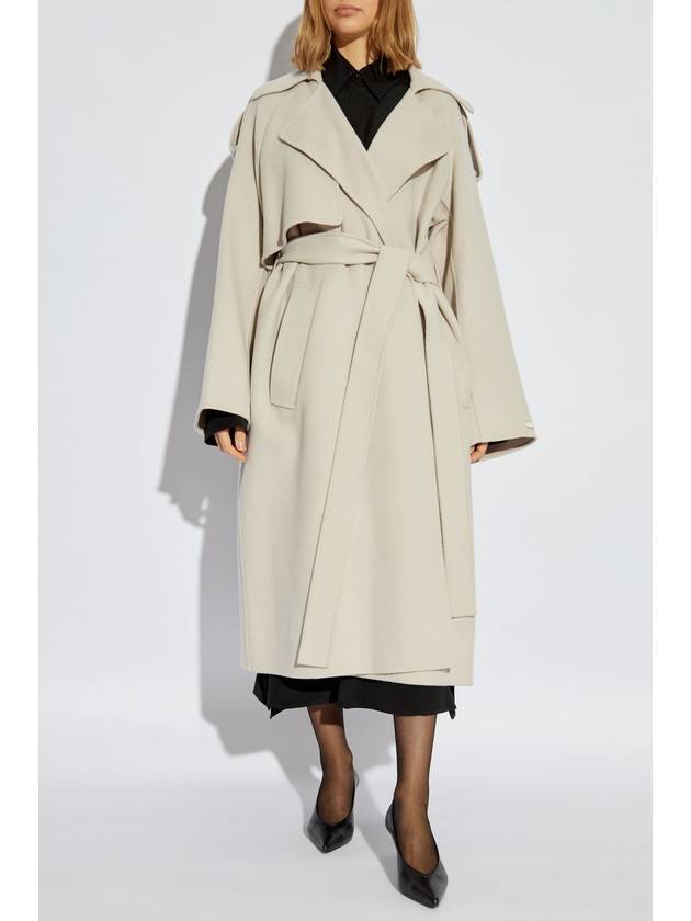 Sportmax Coat Fiore, Women's, Grey - MAX MARA SPORTMAX - BALAAN 3