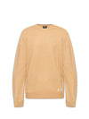 Edward Embroidered Logo Knit Top Camel - A.P.C. - BALAAN 1