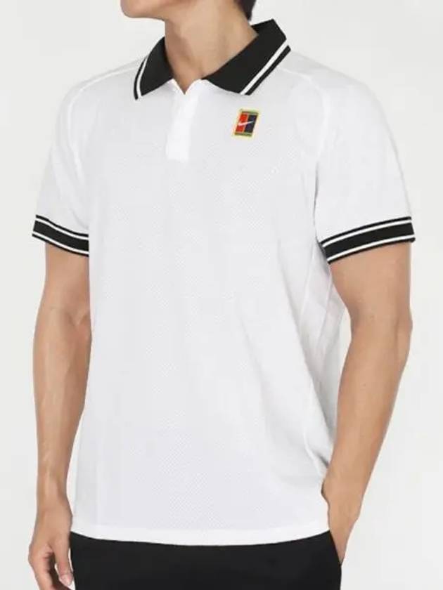 Tennis short sleeve polo shirt t coat heritage FQ2102 100 domestic product GQN124071075499 - NIKE - BALAAN 1