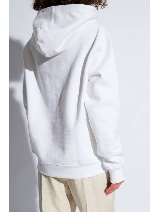 Jacquemus ‘Brode’ Hoodie With Logo, Women's, White - JACQUEMUS - BALAAN 4