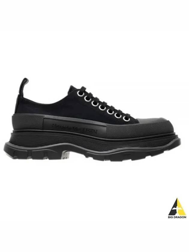 Tread Slick Low Top Sneakers Black - ALEXANDER MCQUEEN - BALAAN 2