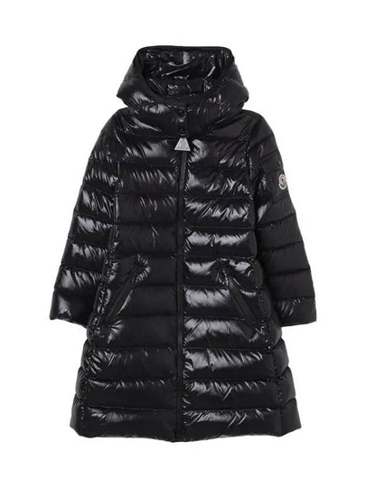 Kids MOKA Logo Long Padding Black - MONCLER - BALAAN 2