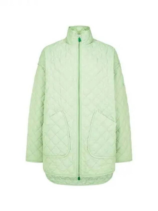 TALITA diamond quilting jacket light green 271288 - SAVE THE DUCK - BALAAN 1