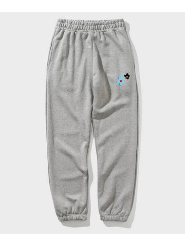 EL Blah Blah Regular Sweat Pants Gray - ELIMENO - BALAAN 1