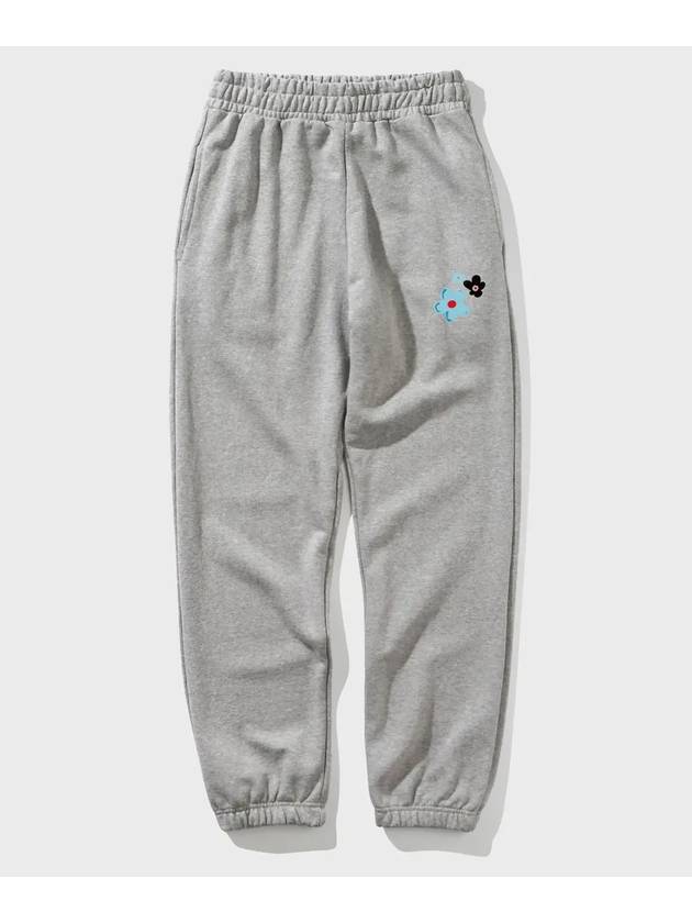 EL Blah Blah Regular Sweat Pants Gray - ELIMENO - BALAAN 2