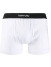 Men's Band Cotton Boxer Briefs 2 Pack White - TOM FORD - BALAAN 2