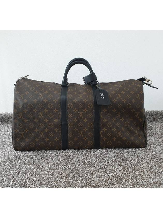 Brown Monogram Keepall 55 - LOUIS VUITTON - BALAAN 3