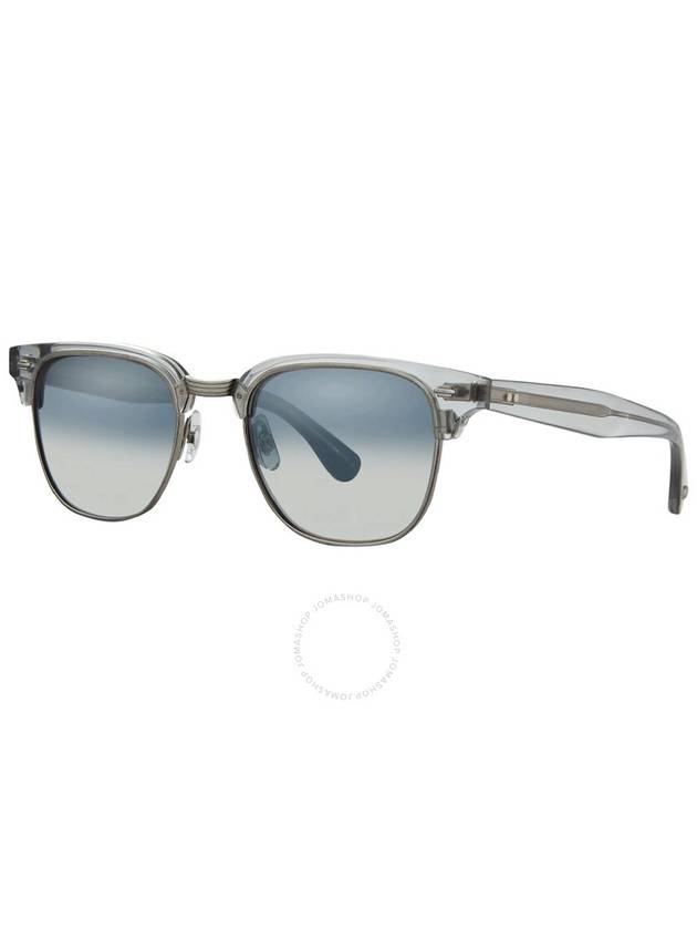 Garrett Leight ELKGROVE SUN Indigo Layered Mirror Square Sunglasses 4036 LLG-BS/INDLM 49 - GARRETT LEIGHT - BALAAN 2