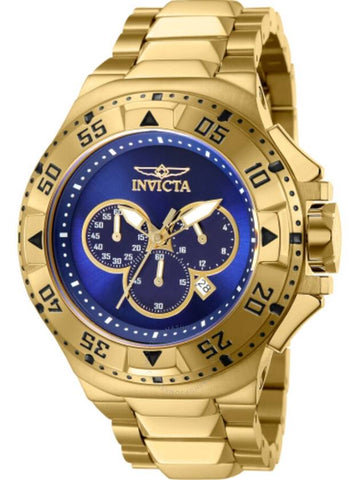 Invicta Excursion Chronograph Quartz Blue Dial Men's Watch 43648 - INVICTA - BALAAN 1